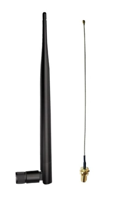 2 Antenne LoRa 868 MHz Da 7 DBi Per ESP32, Meshtastic E Progetti IoT - Con Cavi U.FL A SMA, Impermeabili, Per Lunga Distanza